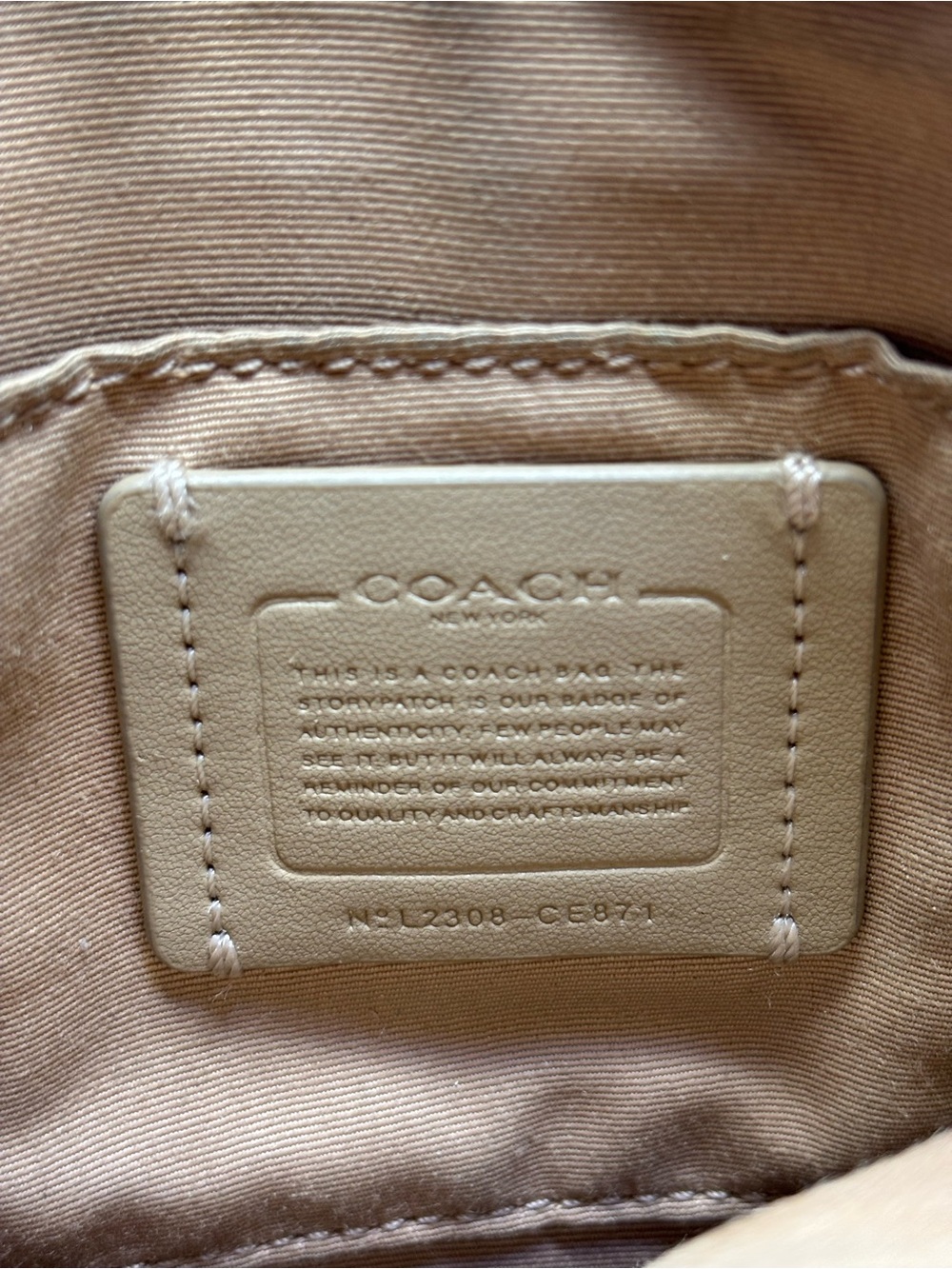 Coach Mini Rowan File Bag - Picture 13 of 14